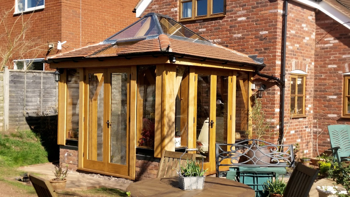 Garden room extension - Redmarley