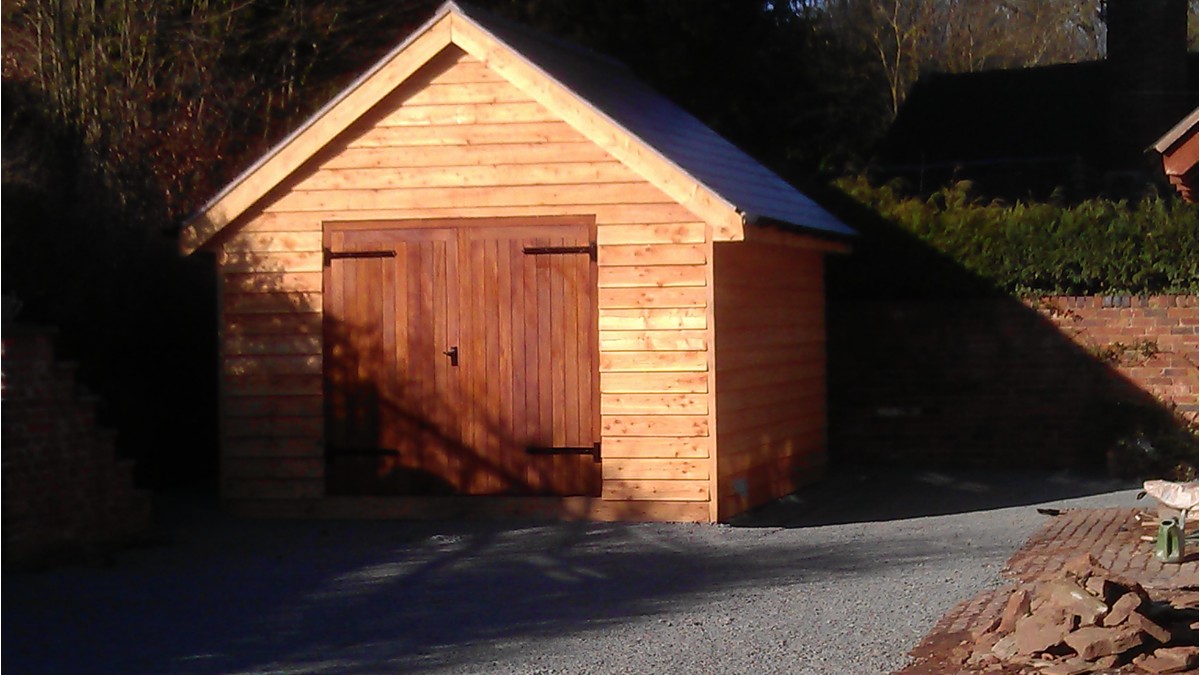  Single bay garage - Tenbury Wells