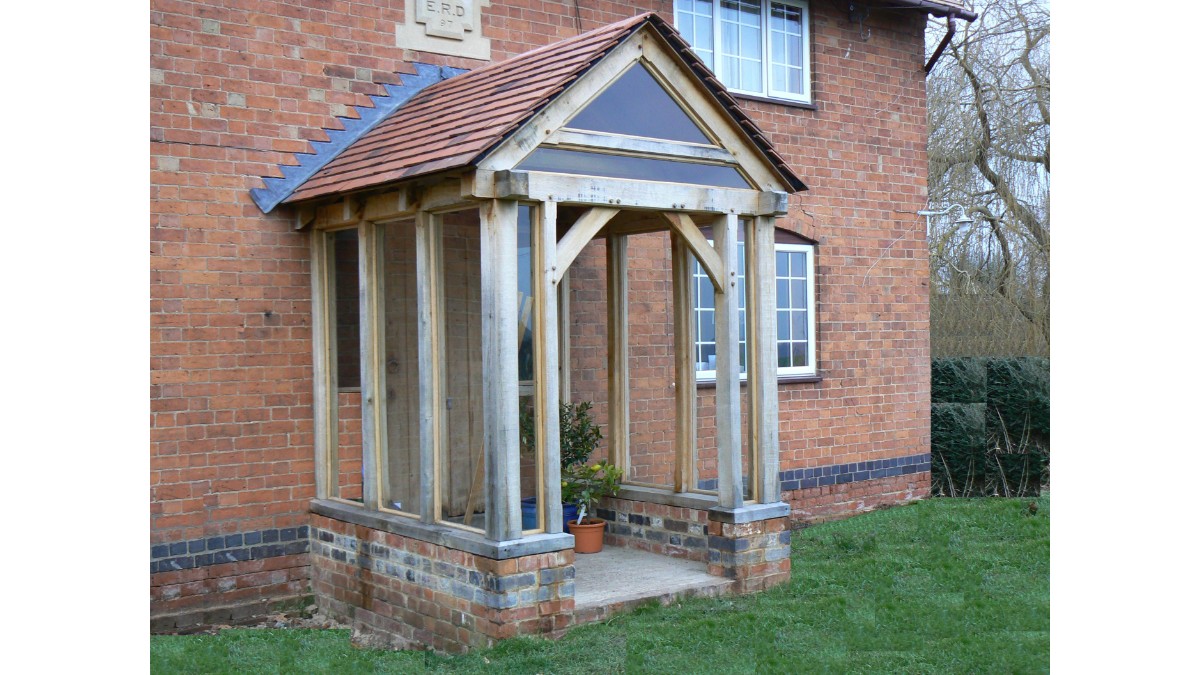 Glazed sides porch - Bushley