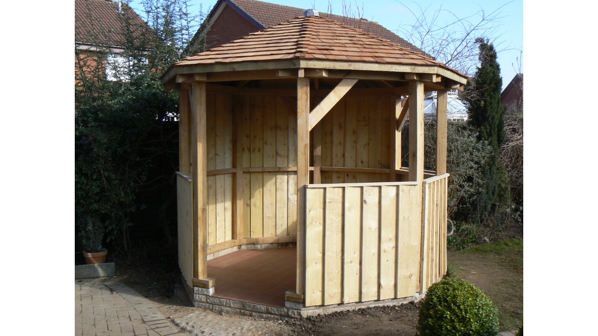 Gazebo complete - Gloucester