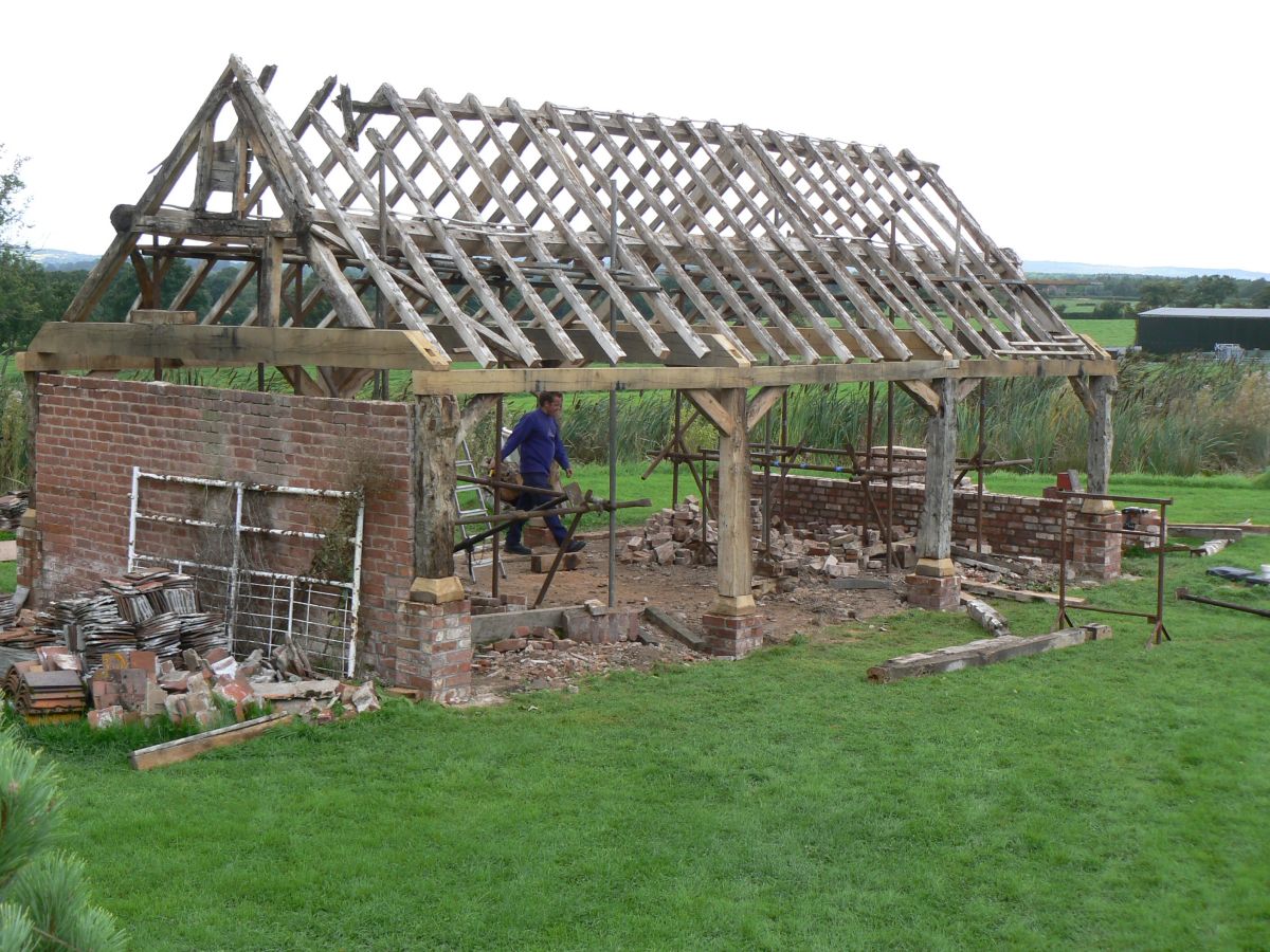 Alphaoak Oak frame restoration and conservation