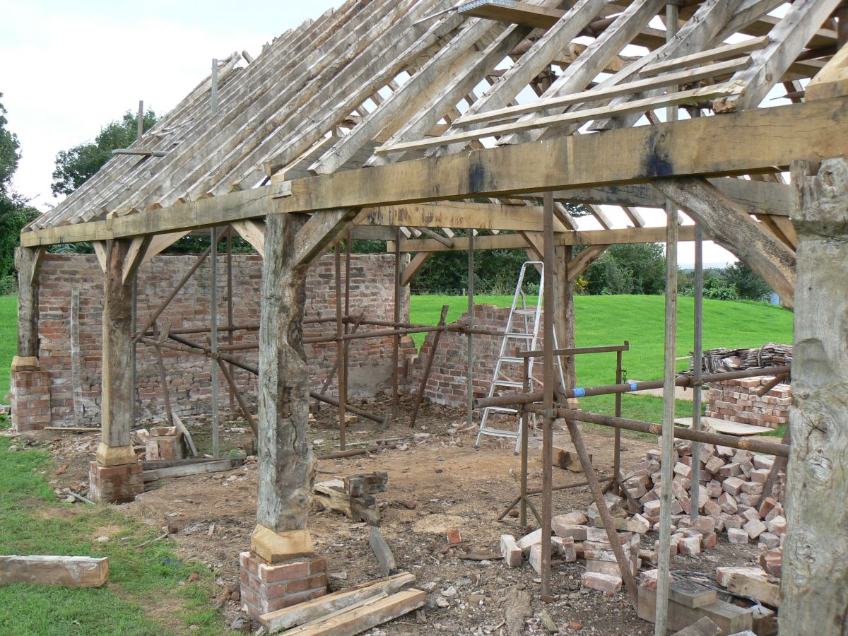Alphaoak Oak frame restoration and conservation