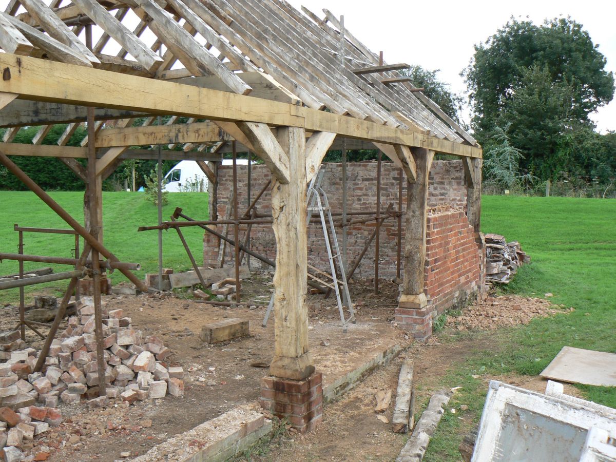 Alphaoak Oak frame restoration and conservation
