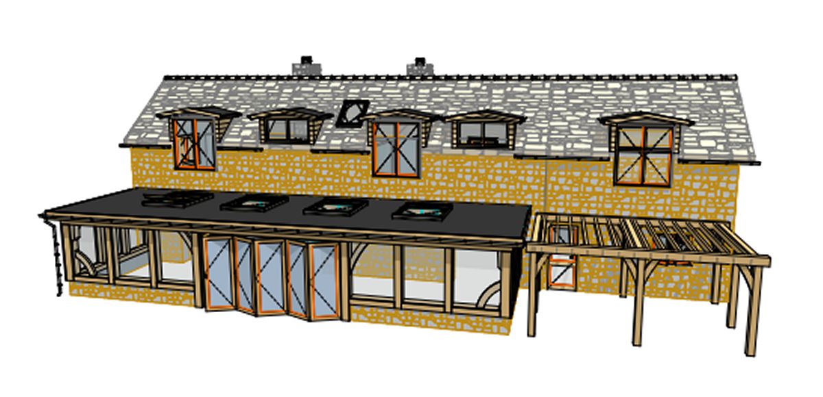 Alphaoak design 3D view